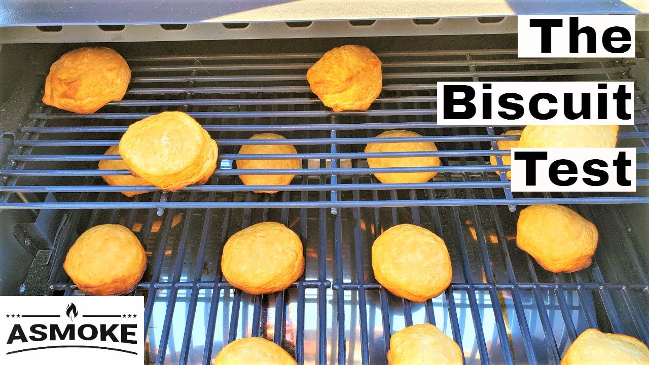 Asmoke AS660 Pellet Grill Biscuit Test