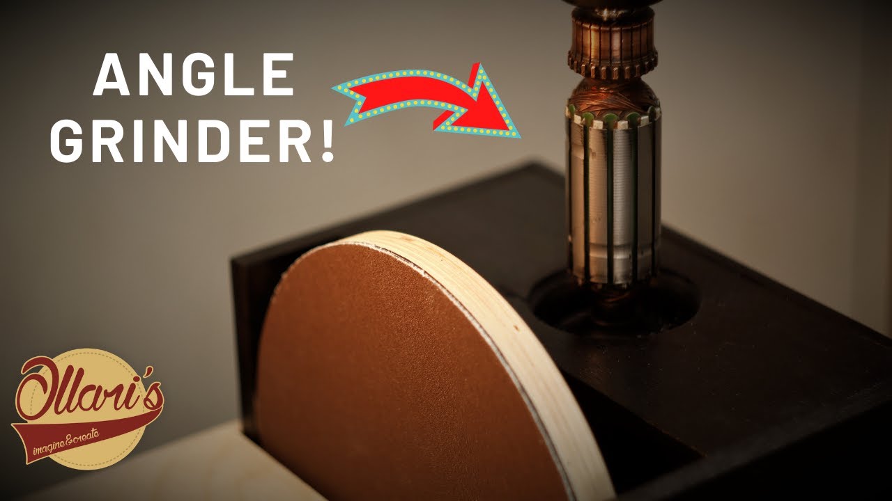 Don’t throw away your broken tools! Angle Grinder Hack