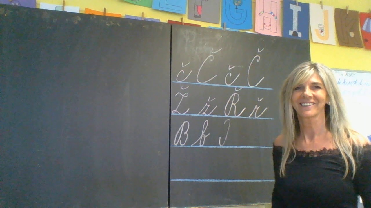 Psaní písmen 1  ročník