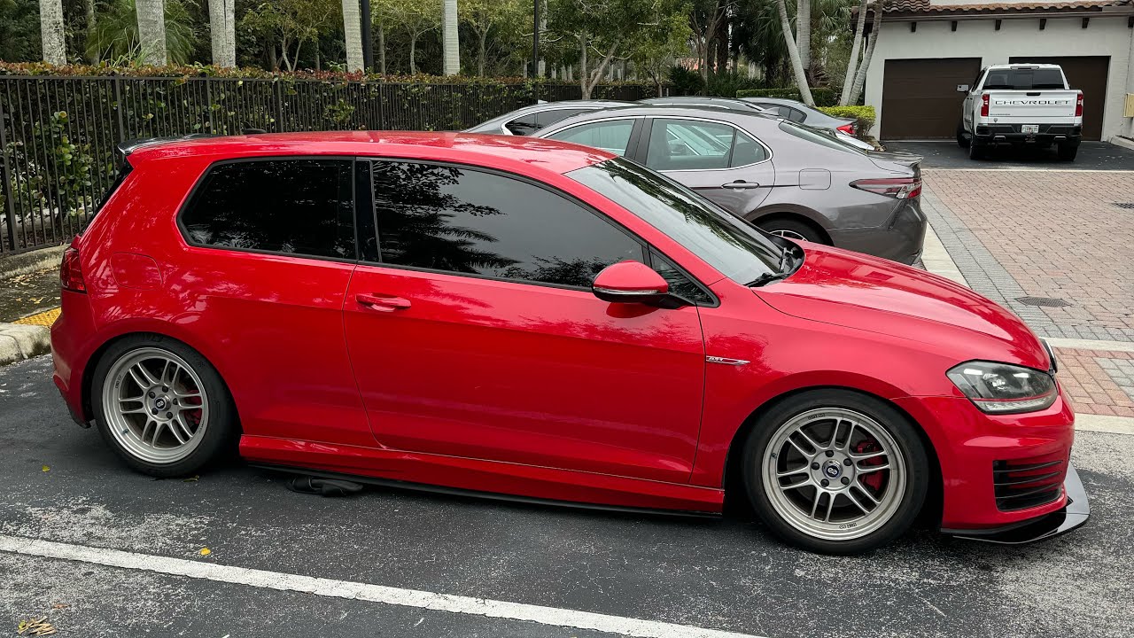 eBay side skirt INSTALL | MK7 GTI