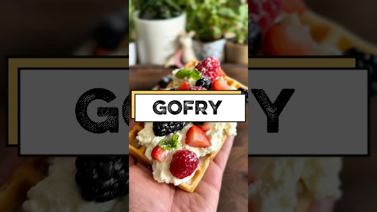 Domowe gofry #recipe #przepis #cooking