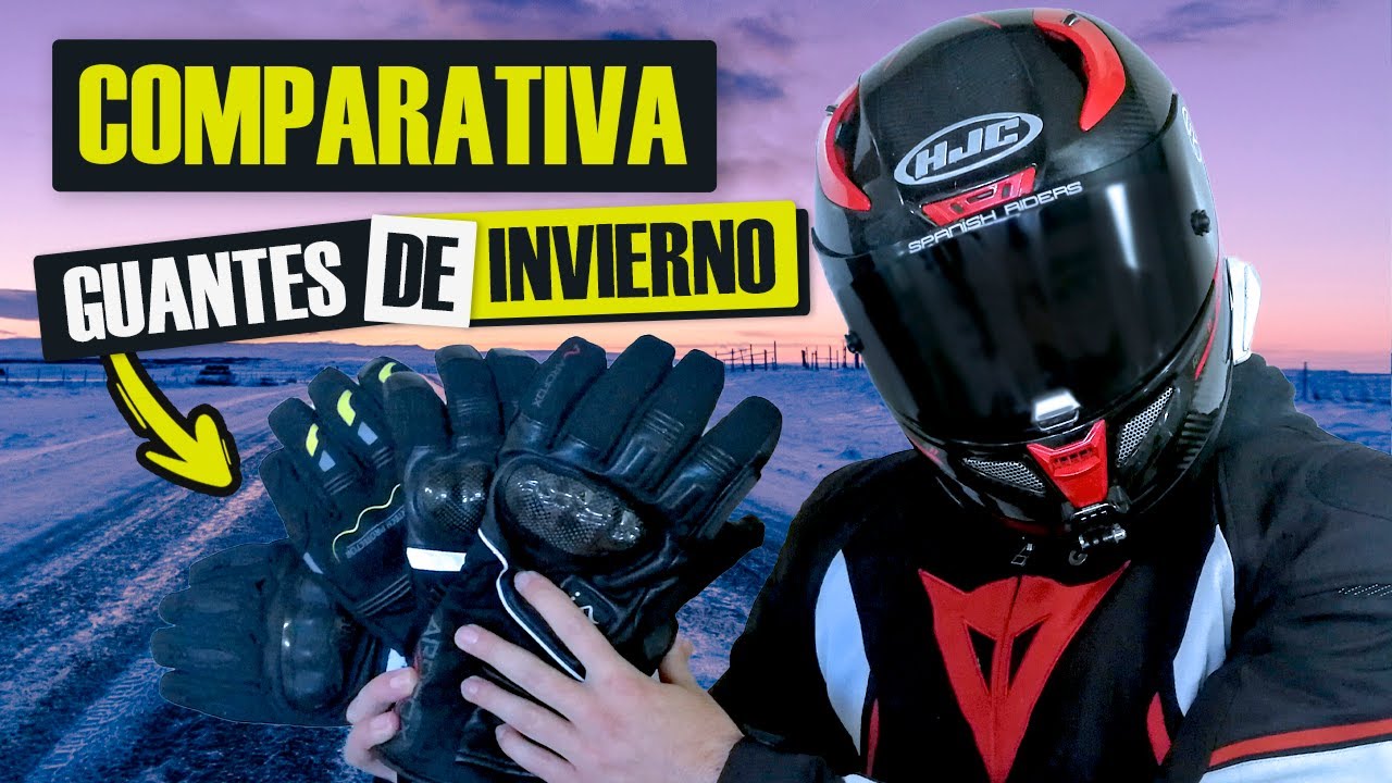Comparativa Guantes de Invierno de Moto ❄️🏍️❄️ Guantes Calefactables