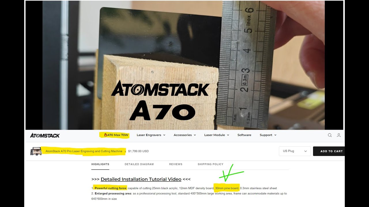 Atomstack 70W series