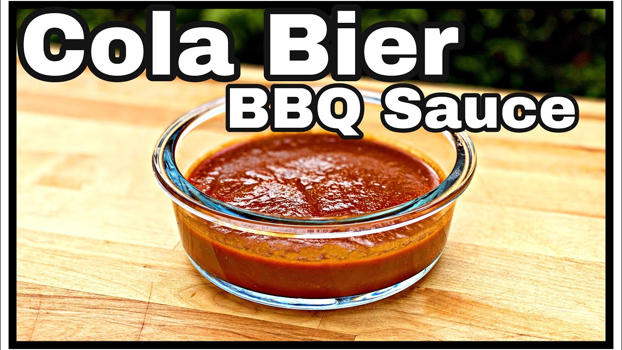 Cola Bier BBQ Sauce selber machen