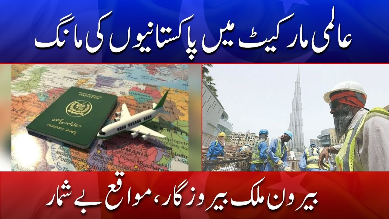 Pakistanis in High Demand Worldwide | Career & Job Opportunities Abroad | Din News HD 