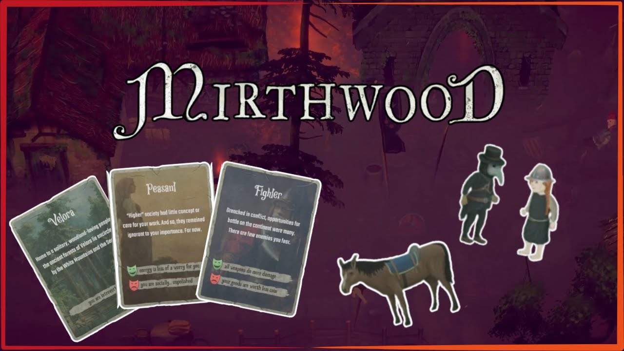 Our home was pillaged ⚔️ | MIRTHWOOD | Playthrough part 1