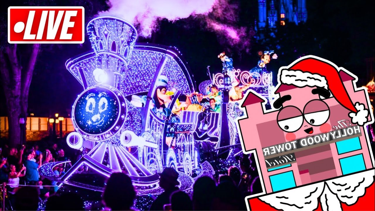 🔴LIVE: Disney World Starlight Nighttime Parade | Magic Kingdom After Dark 4K