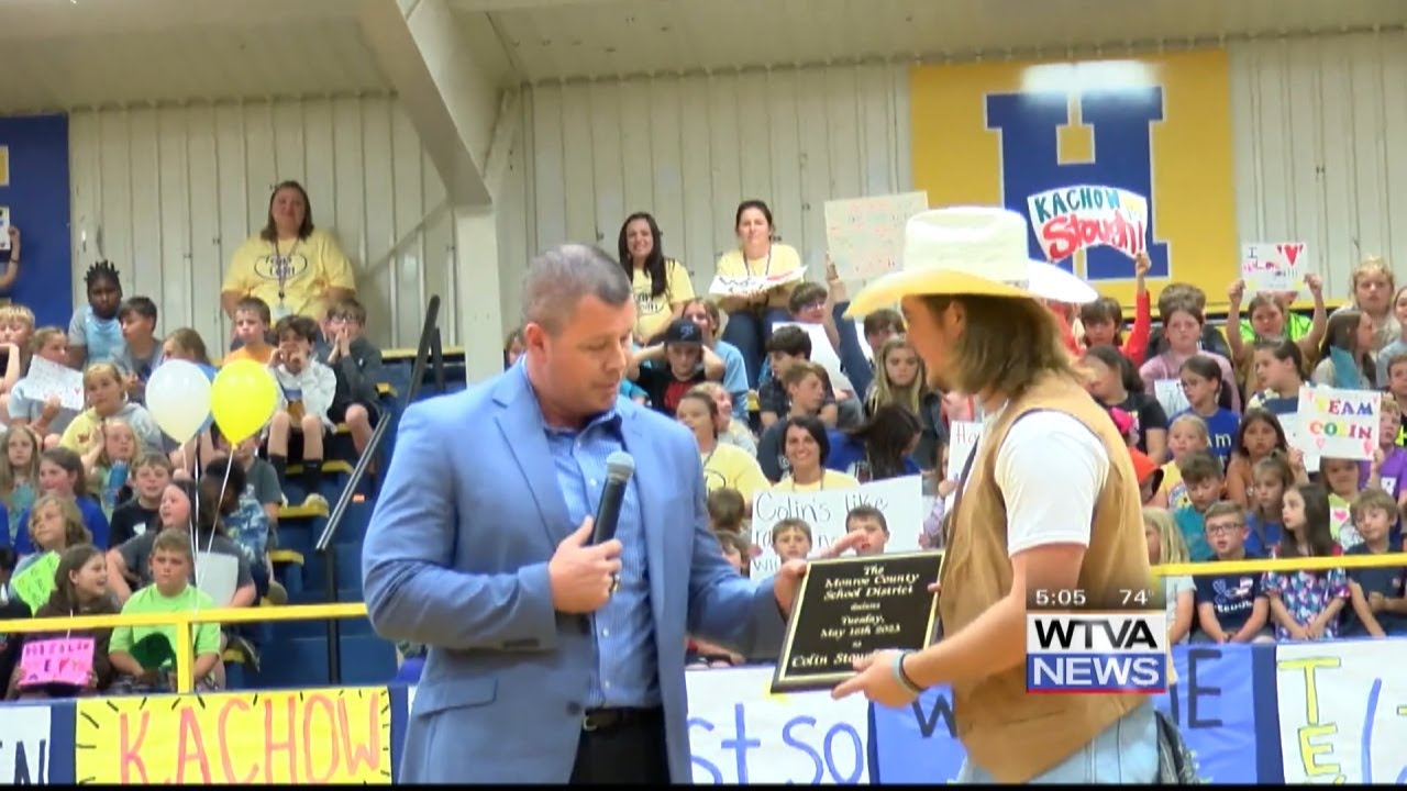 VIDEO: Monroe County Schools name May 16th Colin Stough Day