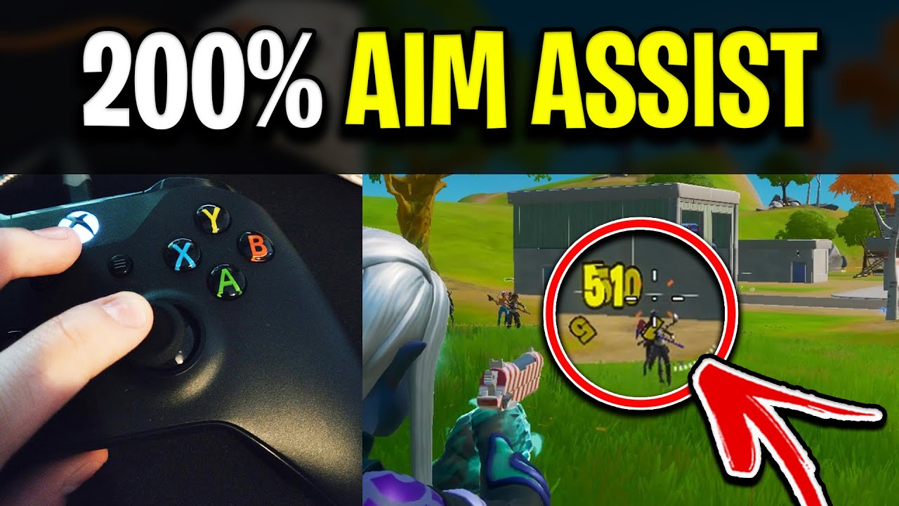 How To ENHANCE Aim Assist In Fortnite! (NEW Thumbstick Trick)