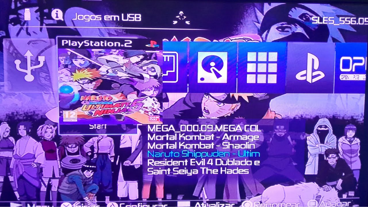 Como COLOCAR TEMAS no OPL PS2 Tutorial - Colocar Tema de PS4 no PS2!