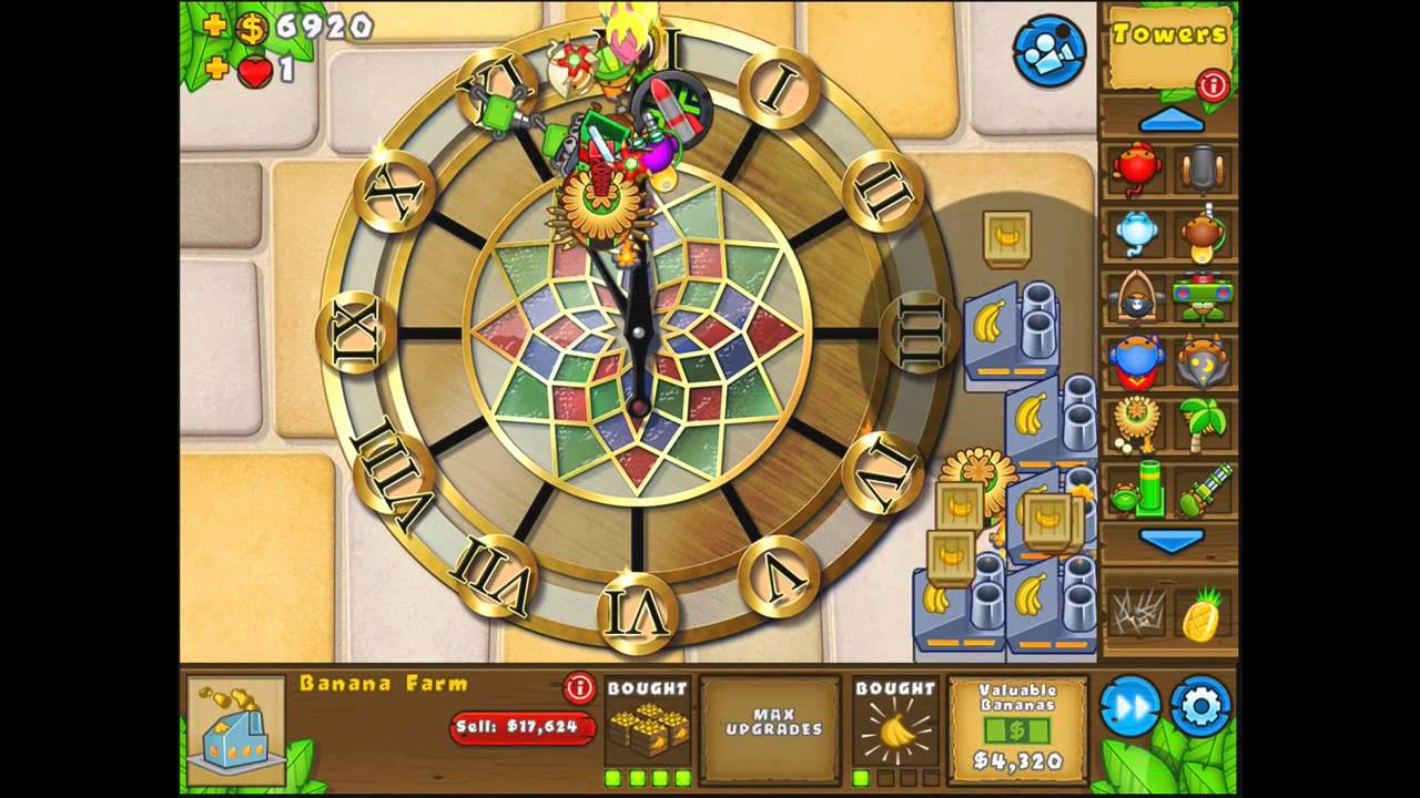 BTD5 Mobile - Impoppable - Clock