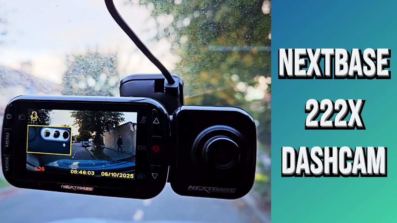 Nextbase 222x Front and Rear Dash Cam