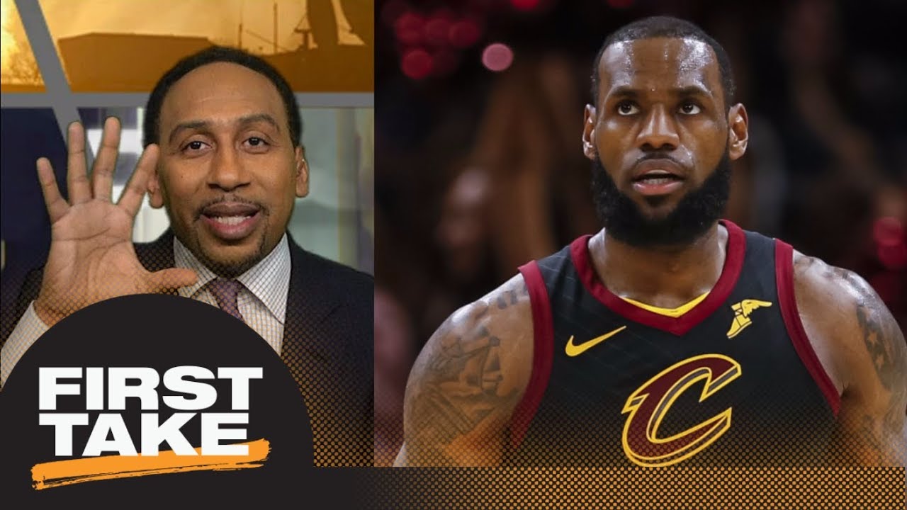 Stephen A. Smith on LeBron James: Can't forget his record of losing NBA Finals | First Take | ESPN