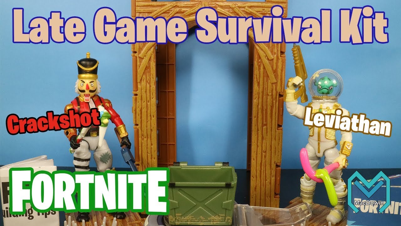 Crackshot and Leviathan - Late Game Survival Kit Fortnite Jazwares Review