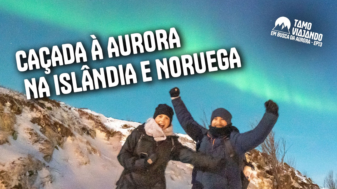 Tudo que fizemos pra ver a AURORA BOREAL!