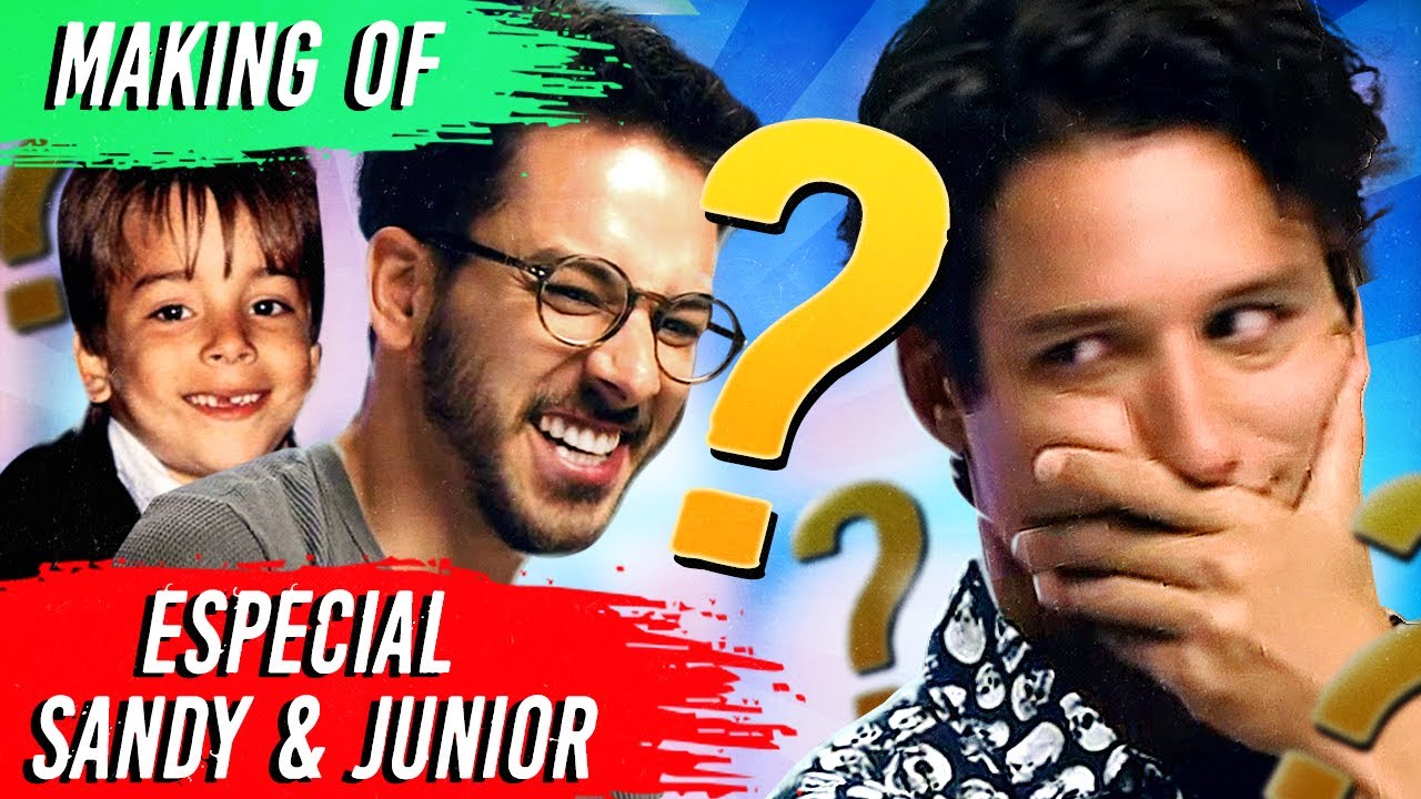 Júnior responde perguntas SECRETAS! - MAKING OF: Especial Sandy & Junior