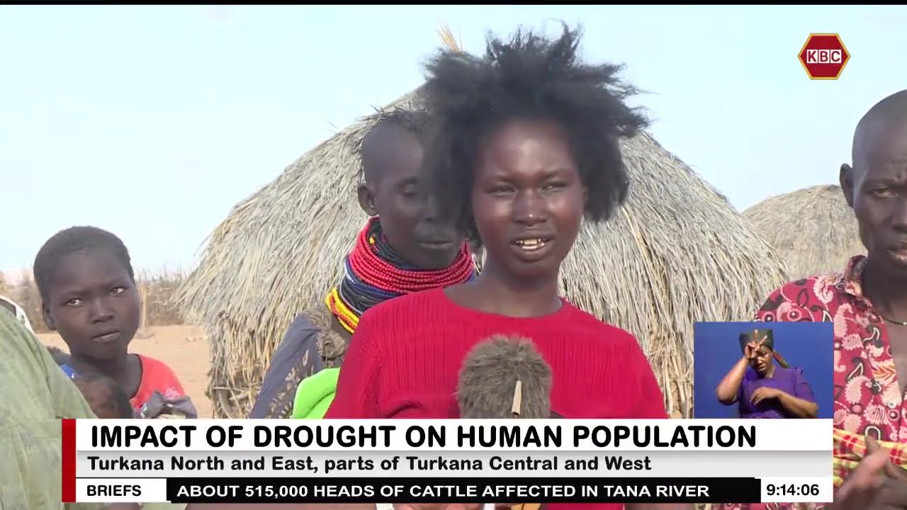 The impact of drought on human population in Turkana County