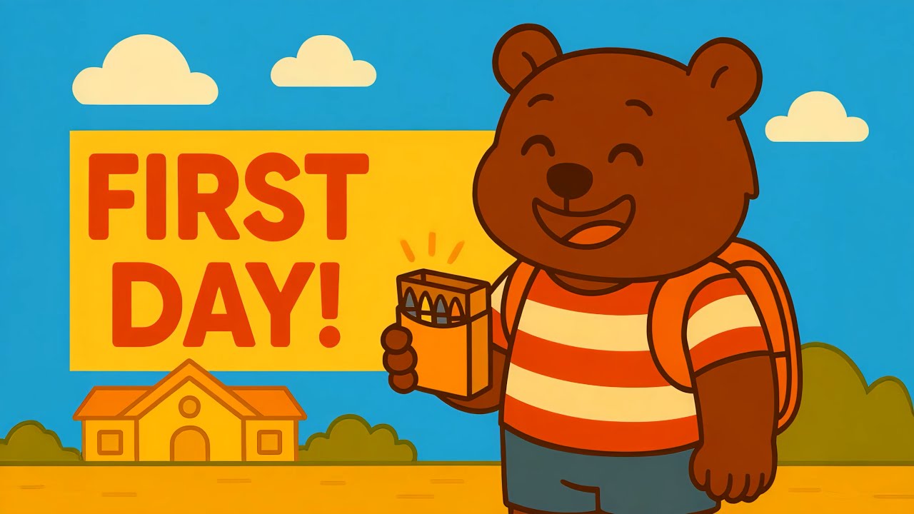 Kodi’s First Day at School 🎒| Back to School Social Story for Kids