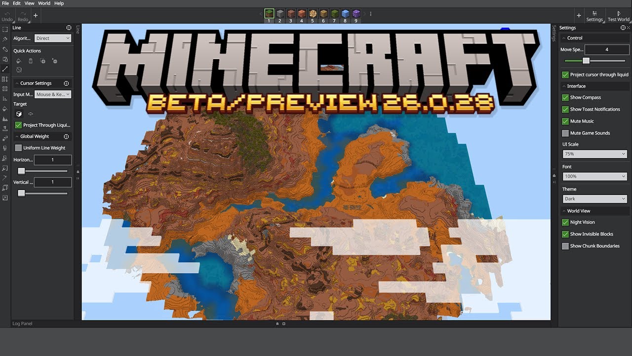 Cinematic Tool FINALLY in Minecraft Bedrock Preview 26.0.28