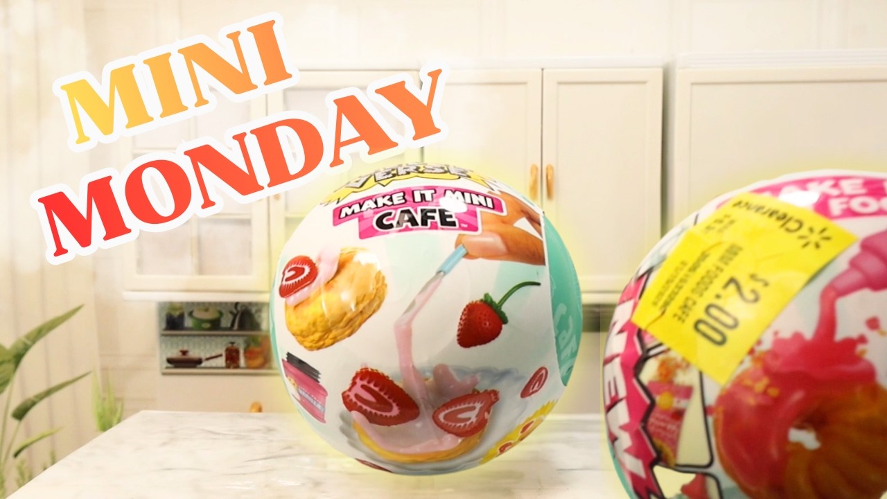 MINI MONDAY | Opening Mini Verse Make It Mini Cafe Series 5 Wave 2