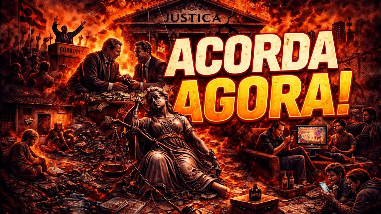 Acorda Agora 🔥 Ignorância Alimenta a Corrupção |(Rap Consciente 2026)