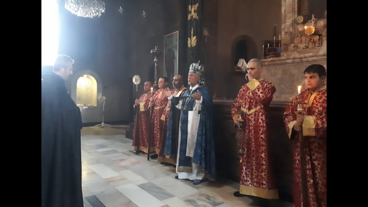 Տեր Տիրայր։ Սուրբ Պատարագ Կոնդի Սուրբ Հովհաննես Մկրտիչ եկեղեցում։ Բարեկենդան Սուրբ Խաչի պահոց։