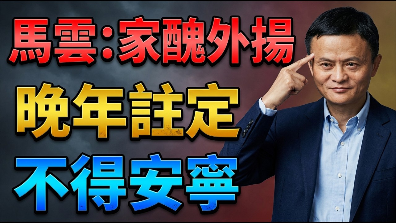 馬雲：即使關係再好，也別把這3件家醜告訴外人，否則你的晚年將不得安寧！#口風#家庭隱私#為人處世#晚年生活