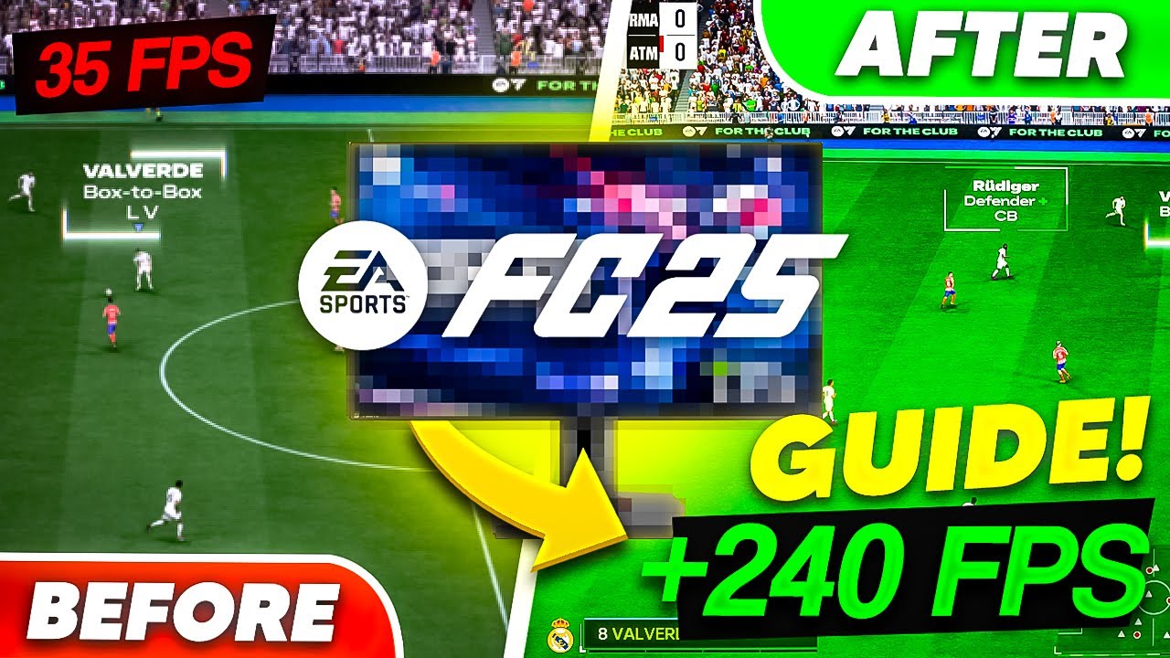 FC 25 PC SETTINGS GUIDE! (BOOST YOUR FPS!)
