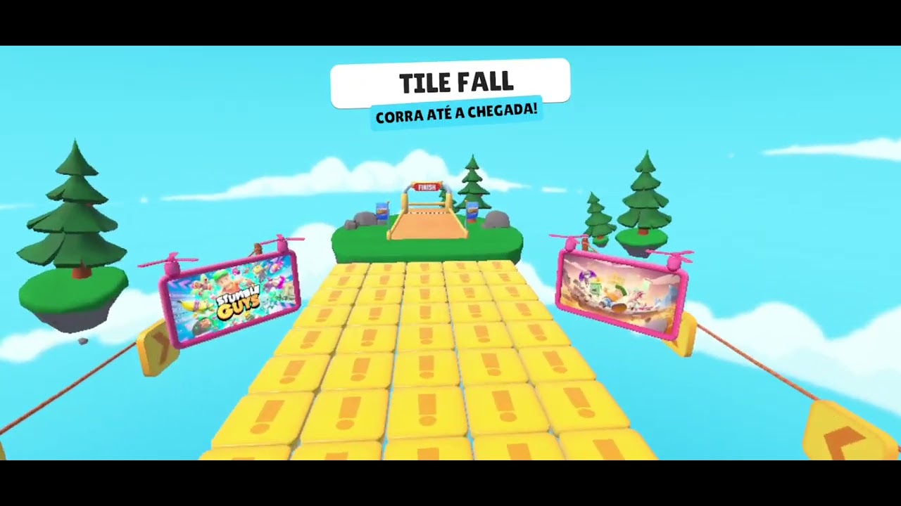 Jogando stumble guys (joguei na ranqueada)