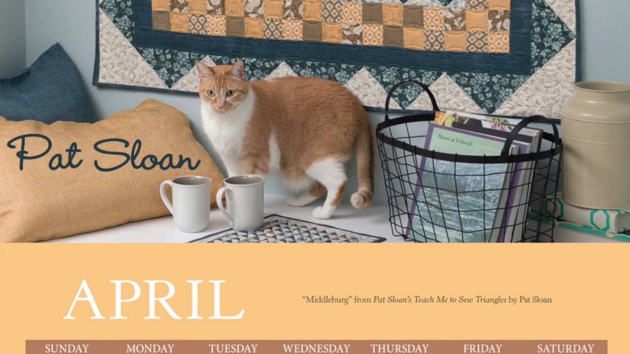Quilt-calendar reveal: which quilt designers are featured in 2017?