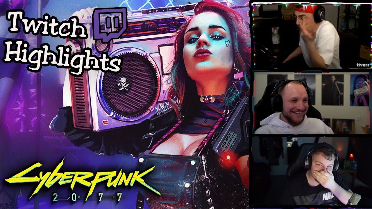 Fails, Bugs and Funny Moments! German Twitch Highlights - Cyberpunk 2077