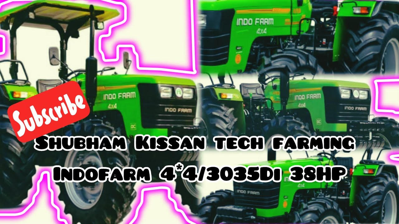 Kisan bhai ke trolley with Indofarm 3035Di Morna suger mill