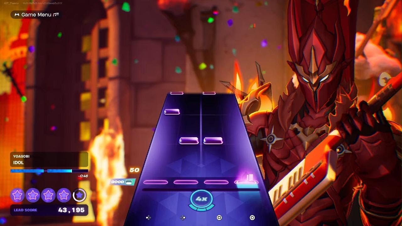playing skrillex in fortnite festival (pls dont copyright strike me)