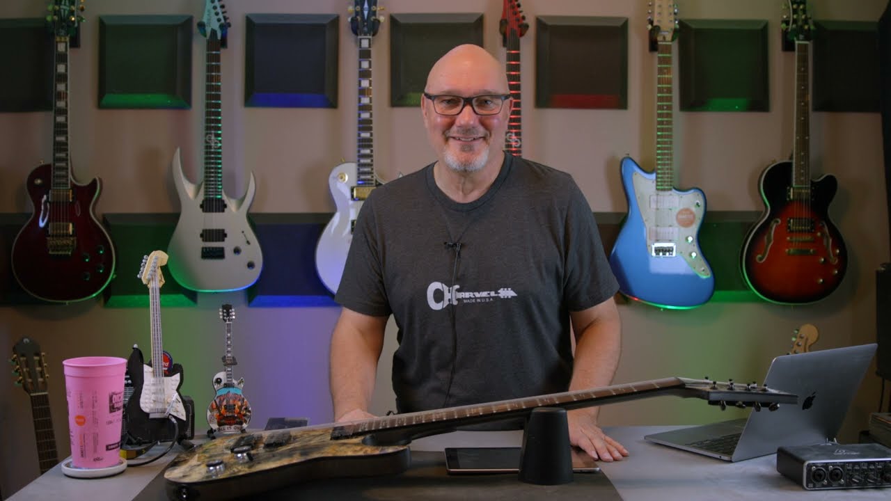 AMOY Quick Stupid Review: Schecter Omen Elite 7 Review -  quality guitar and a real piece of art!