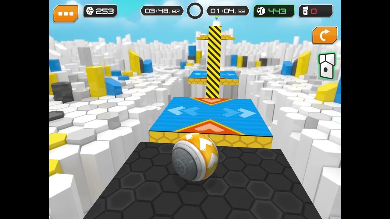 Gyroballs-level 48,49,50|gameplay