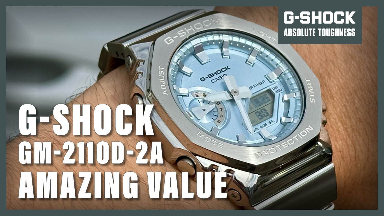 Unboxing The New Casio G-Shock GM-2110D-2A