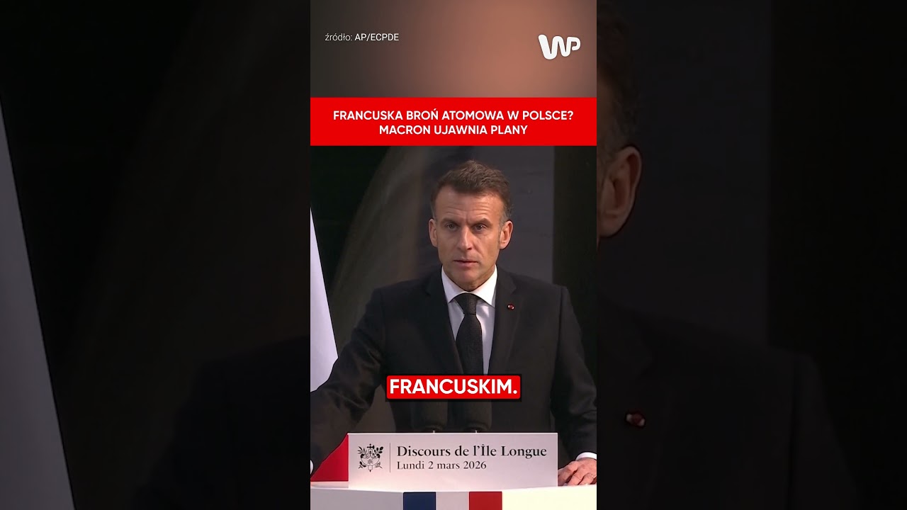 Francuska broń atomowa w Polsce Macron ujawnia  #polityka #polska#macron