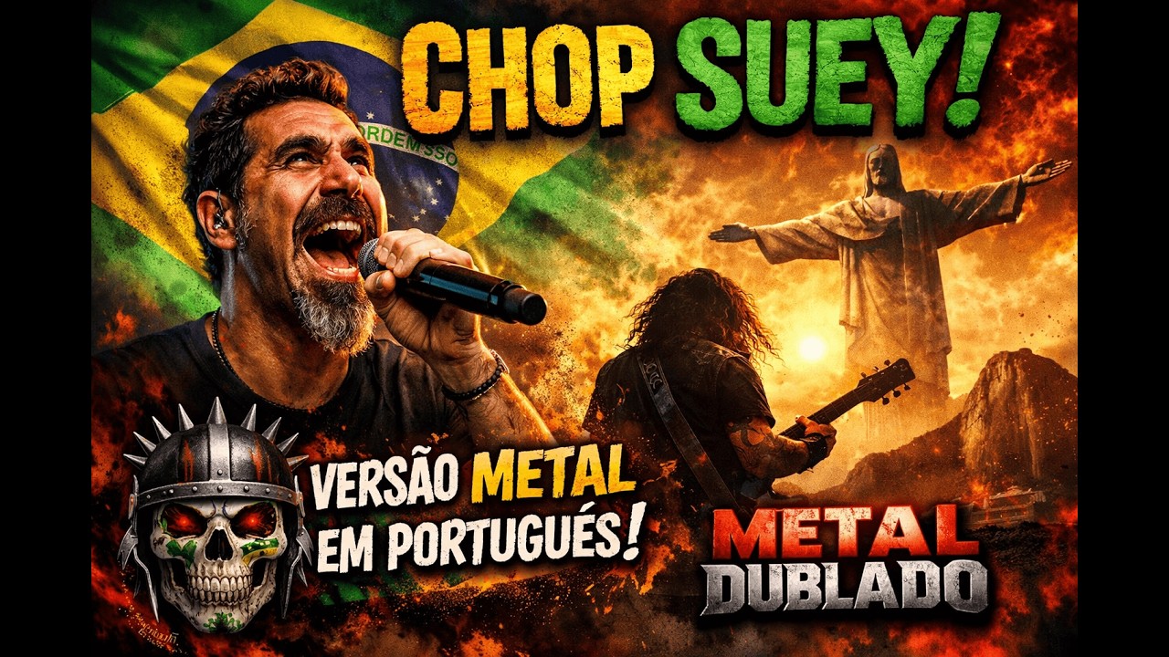 SOD CHOP SUEY! – System Of A Down em PORTUGUÊS 🇧🇷 | IA COVER |Metal Dublado