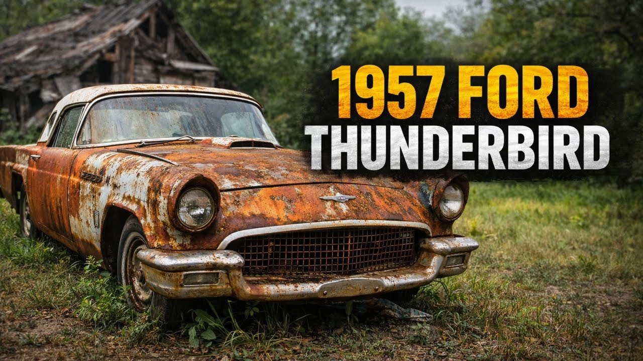 ASMR Restoration! 1957 Ford Thunderbird — Forgotten Classic Reborn