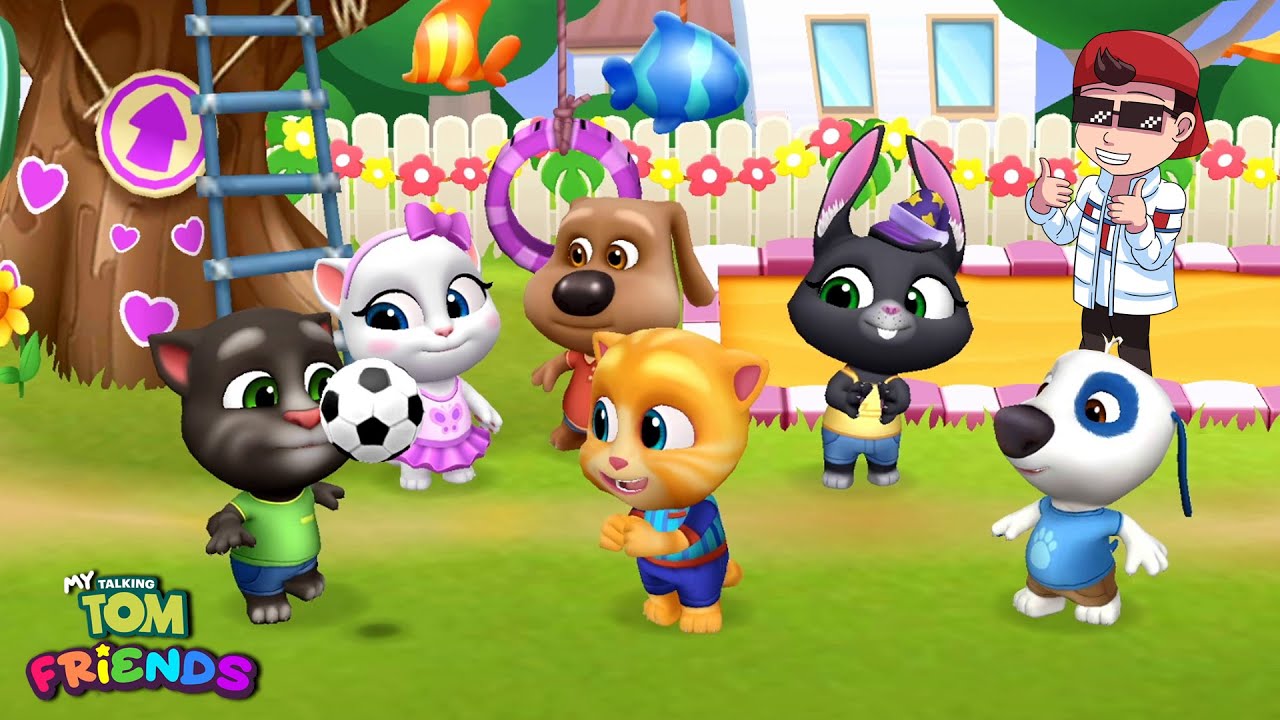 NOWE GRY W MY TALKING TOM!😻 MY TALKING TOM I PRZYJACIELE! 6.0
