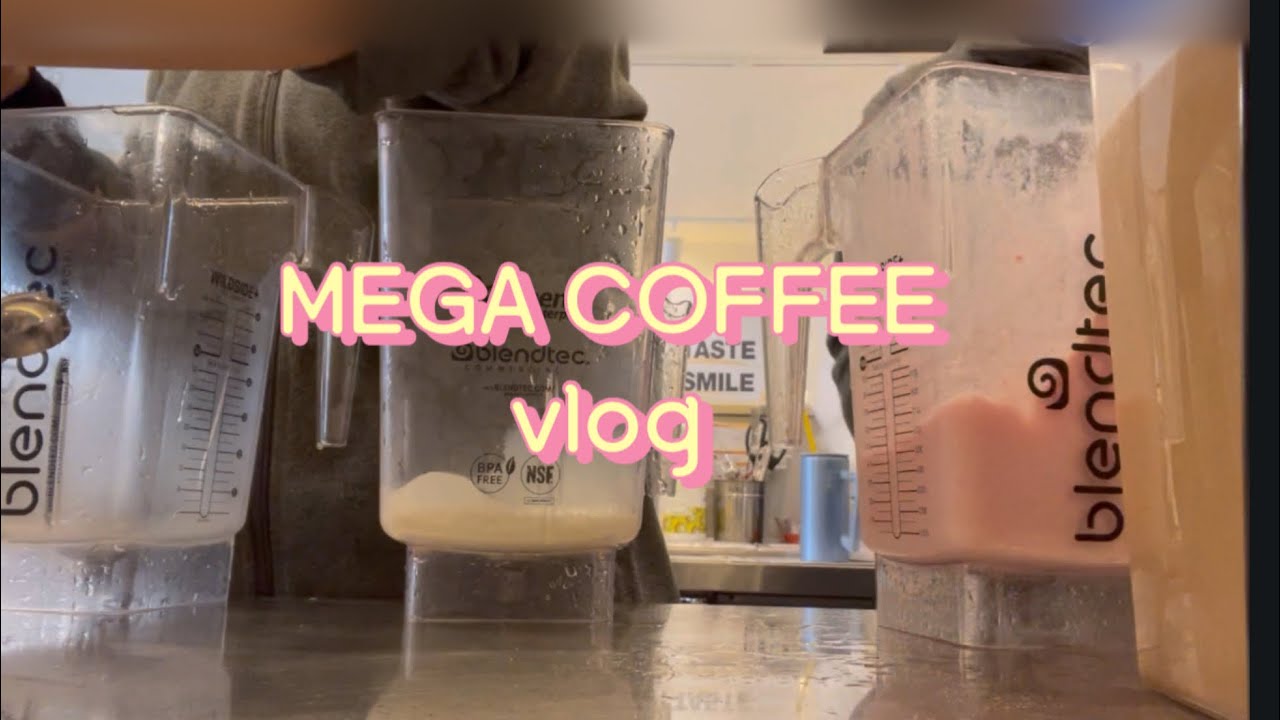 [MEGA VLOG] 메가커피vlog☕️