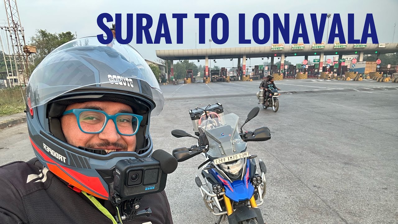 INDIA's BIGGEST BIKER WEEK Adventure Begins!   SURAT TO LONAVALA