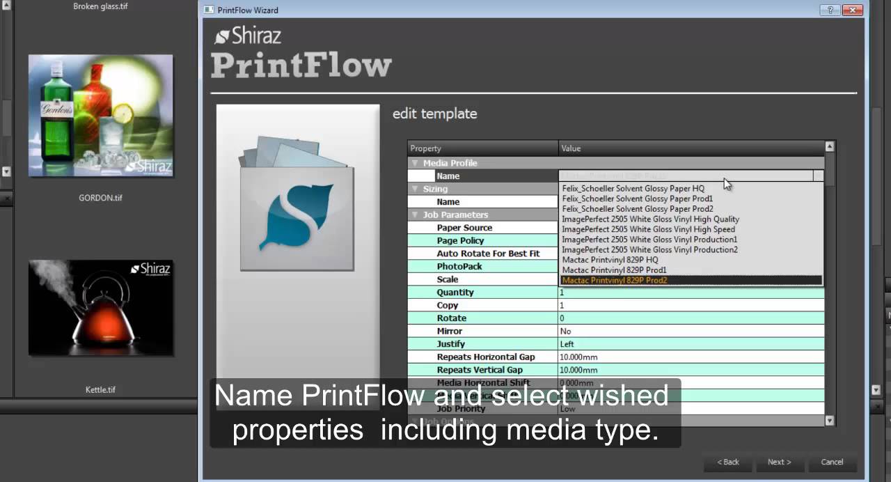 PrintFlow Configuration