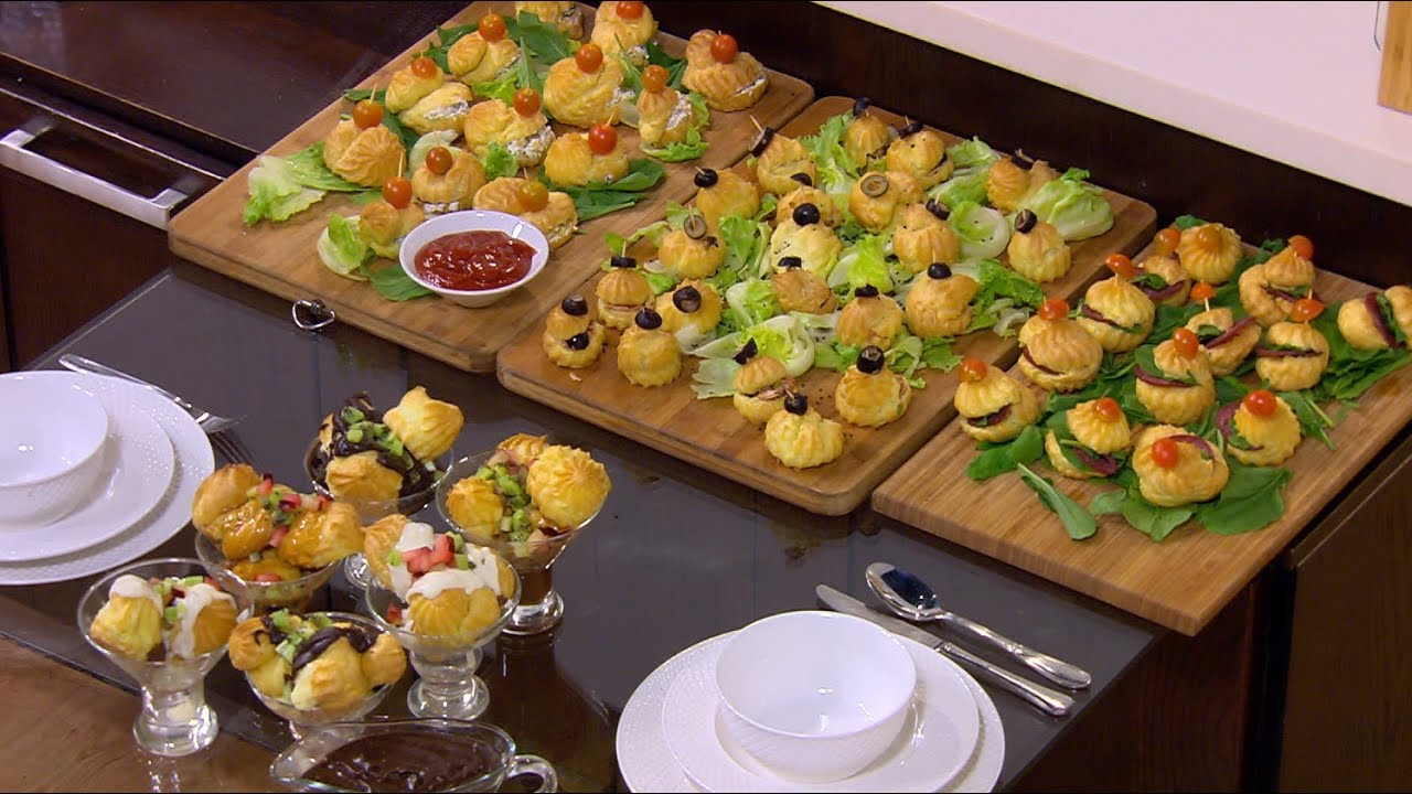 عجينة الشو بحشوات متنوعة | اميرة في المطبخ حلقة كاملة