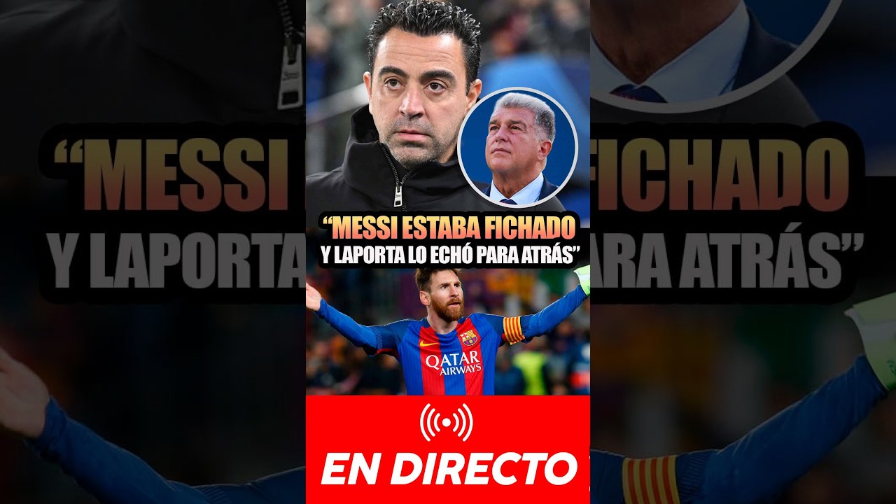🚨🚨 XAVI ARREMETE CONTRA LAPORTA: 