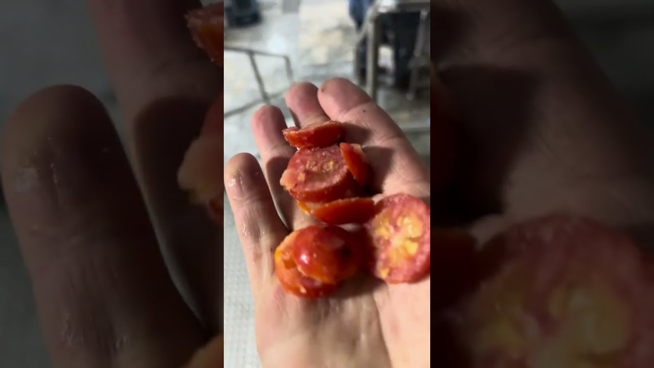 Erkaya FoodTech : Cherry Domates Dilimleme