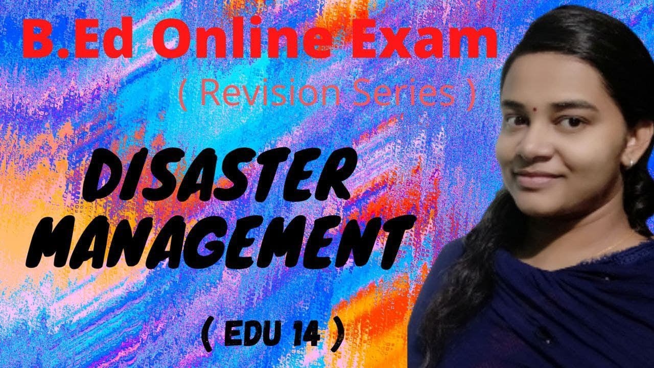 Disaster Management