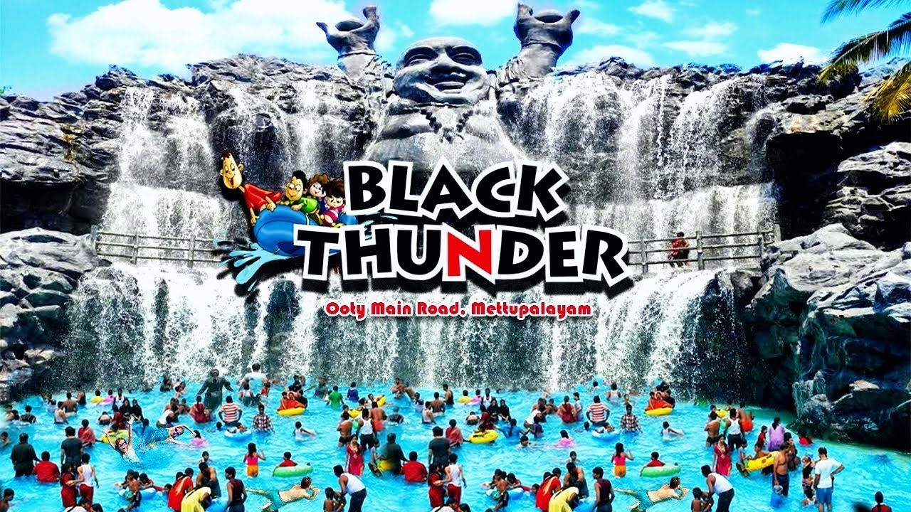 Black Thunder Mettupalayam || Asia's No.1 Water Theme Park || Best Amusement Park Tamil Nadu || 2023