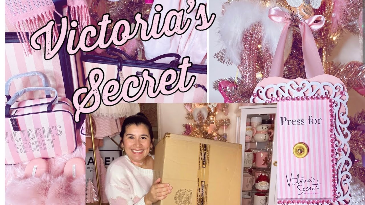 Victoria’s Secret luggage unboxing ✨🎀