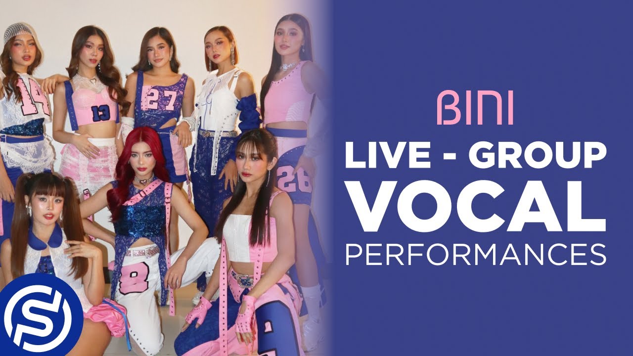 BINI - LIVE VOCAL PERFORMANCES